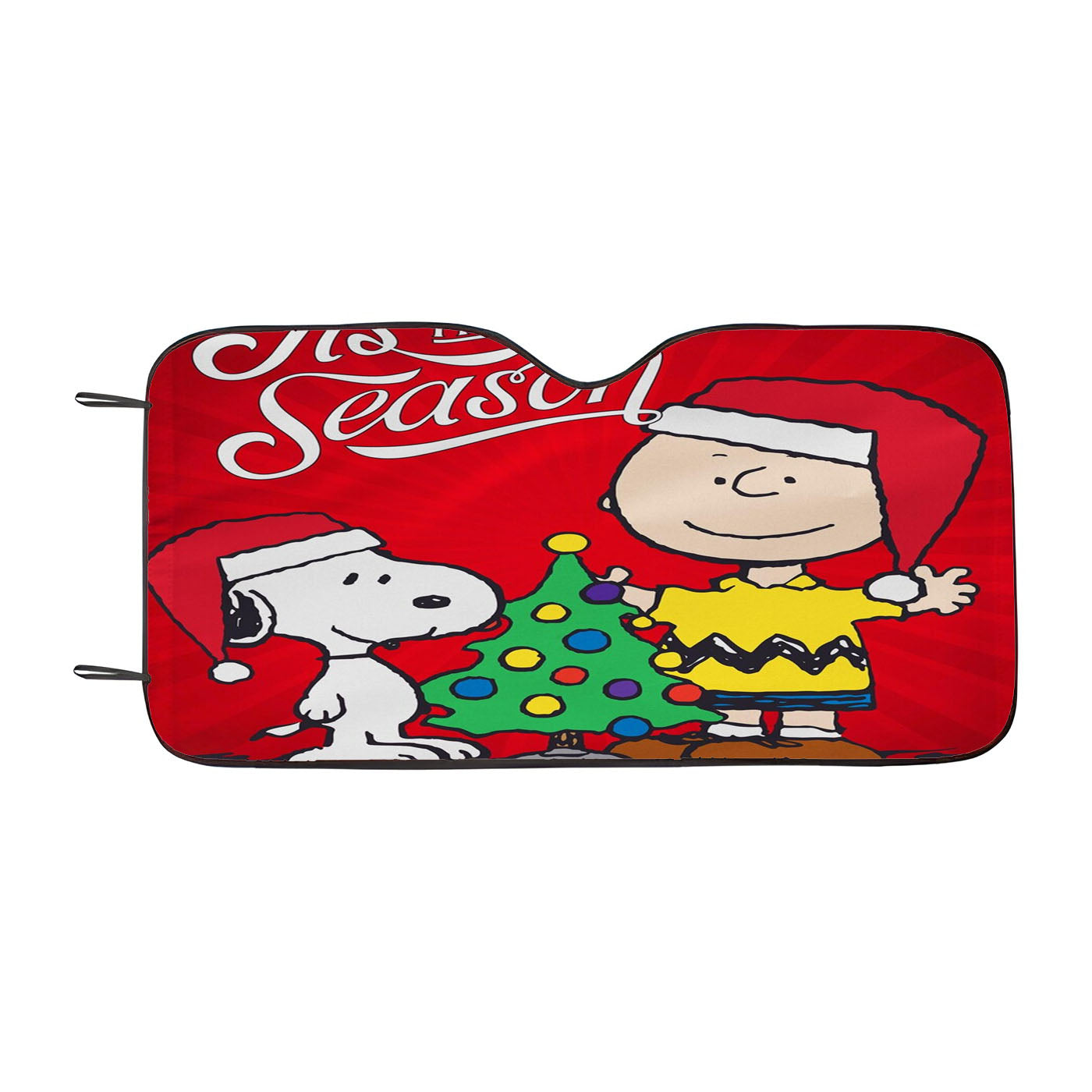 Peanuts Snoopy And Charlie Brown Easter Car Auto Sun Shade Windshield Cover