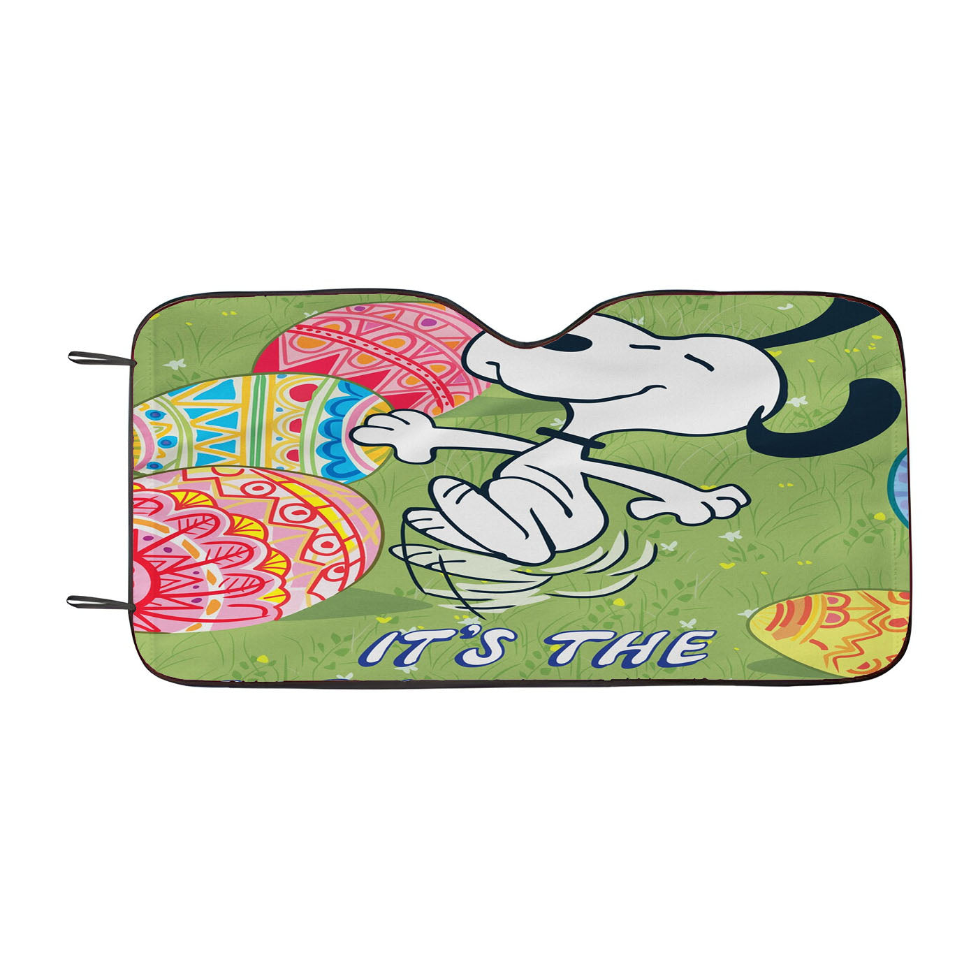 Peanuts Snoopy Land Of The Free Car Auto Sun Shade Windshield Cover