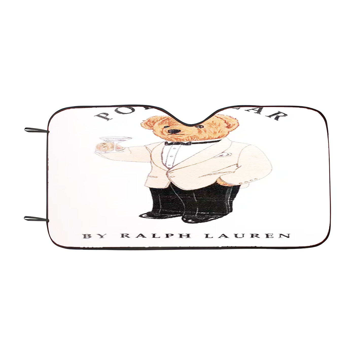 Polo Bear Car Auto Sun Shade Windshield Cover