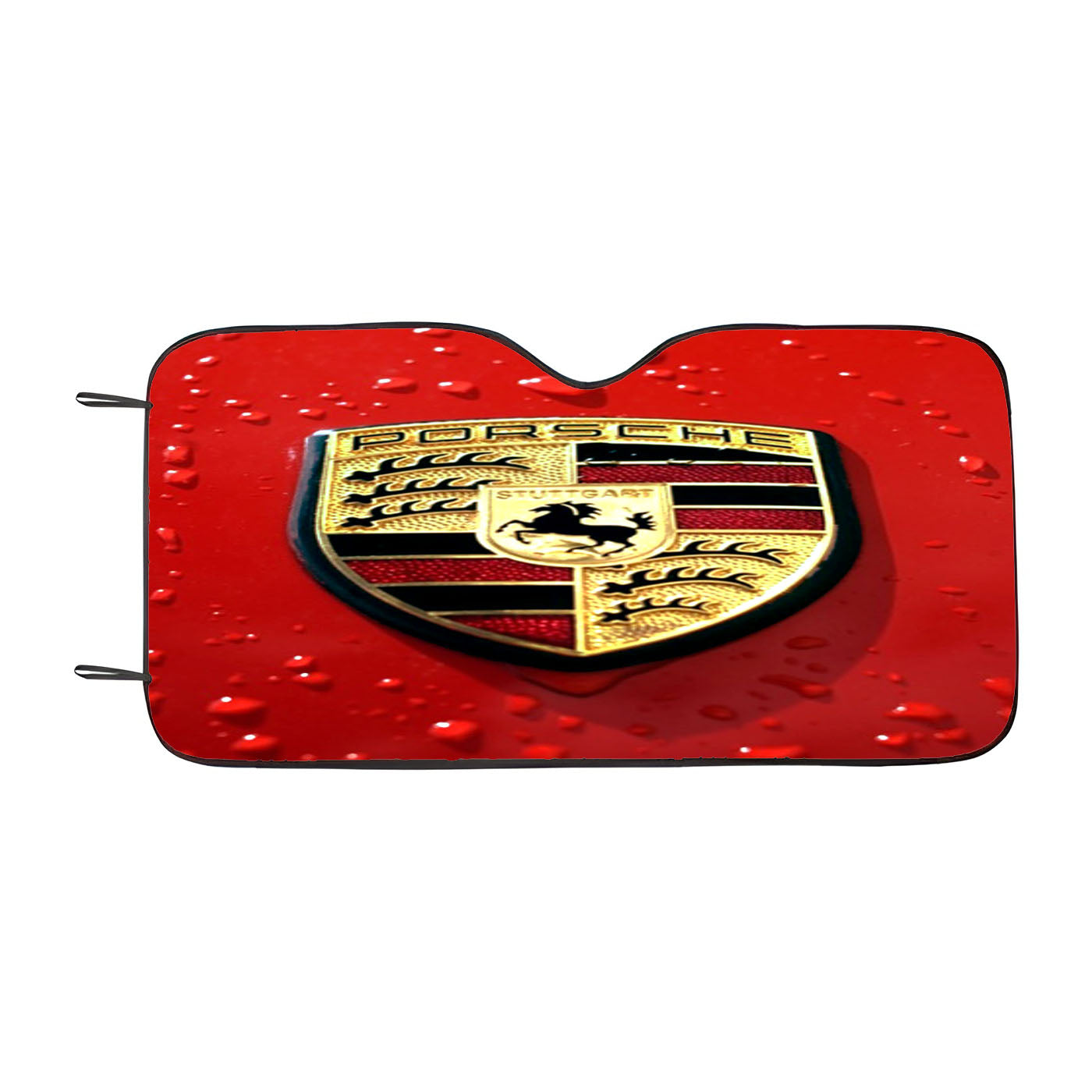 Porsche Logo Car Auto Sun Shade Windshield Cover
