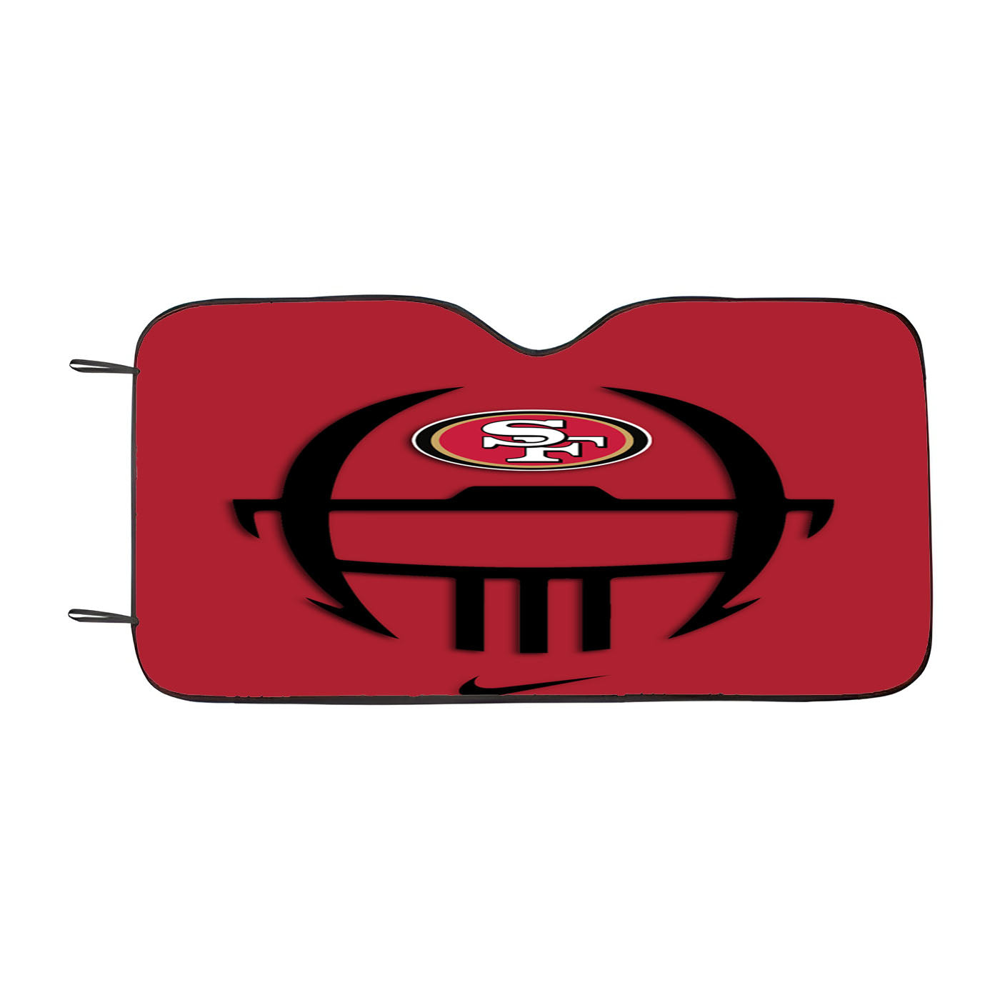 San Francisco 49Ers Sf Car Auto Sun Shade Windshield Cover