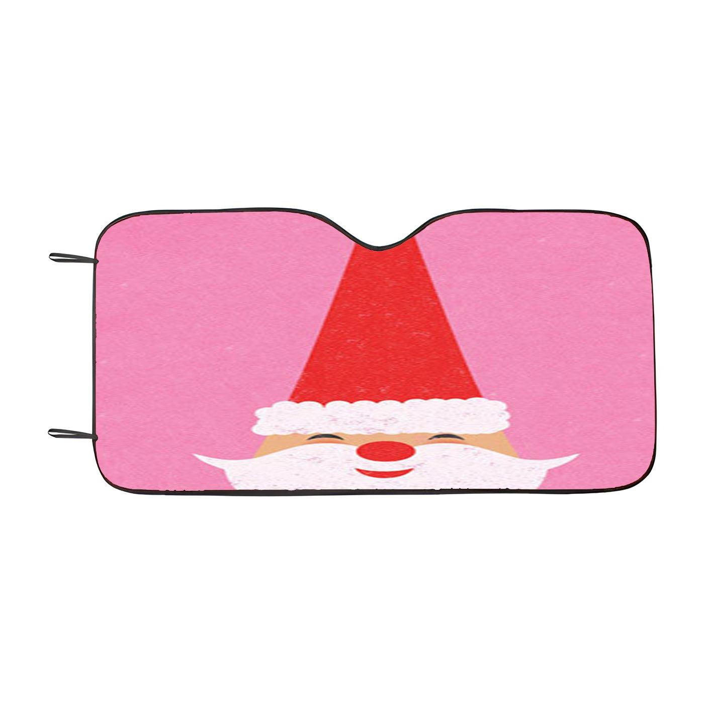 Santa Christmas Car Auto Sun Shade Windshield Cover