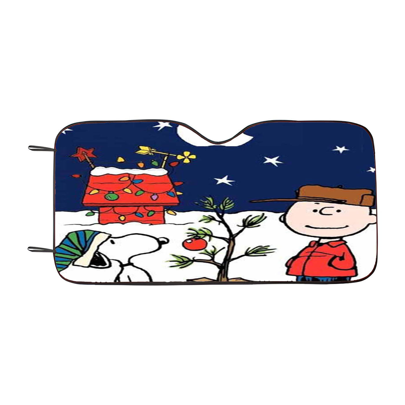 Snoopy And Charlie Brown St Car Auto Sun Shade Windshield Cover