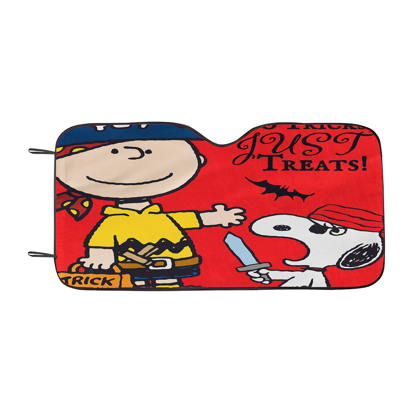 Snoopy Charlie Brown Halloween Car Auto Sun Shade Windshield Cover