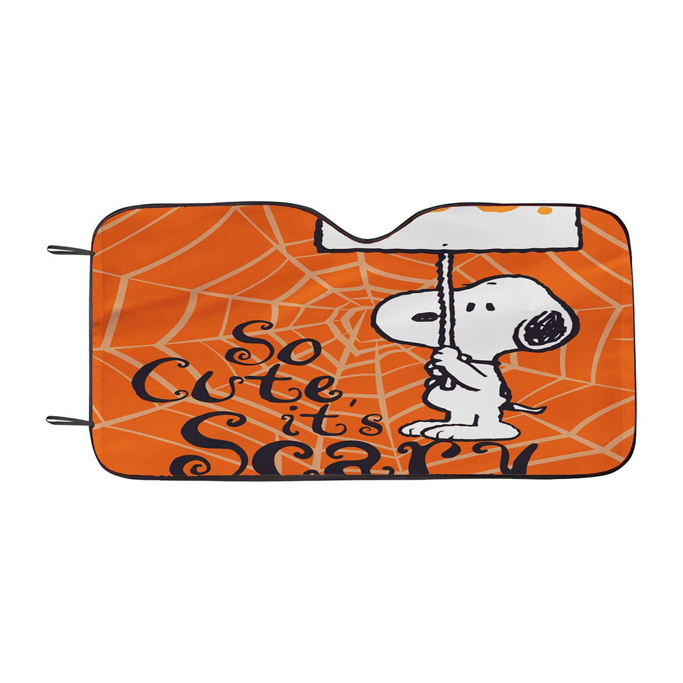 Snoopy Cute Halloween Car Auto Sun Shade Windshield Cover