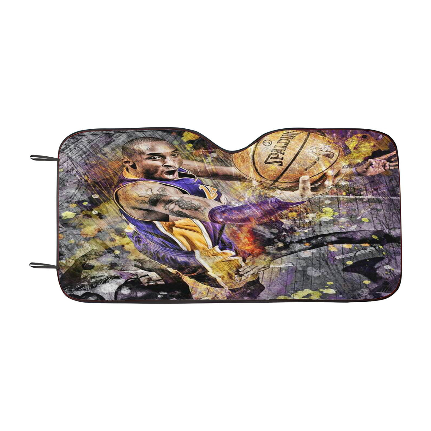 Spalding Kobe Bryant Car Auto Sun Shade Windshield Cover