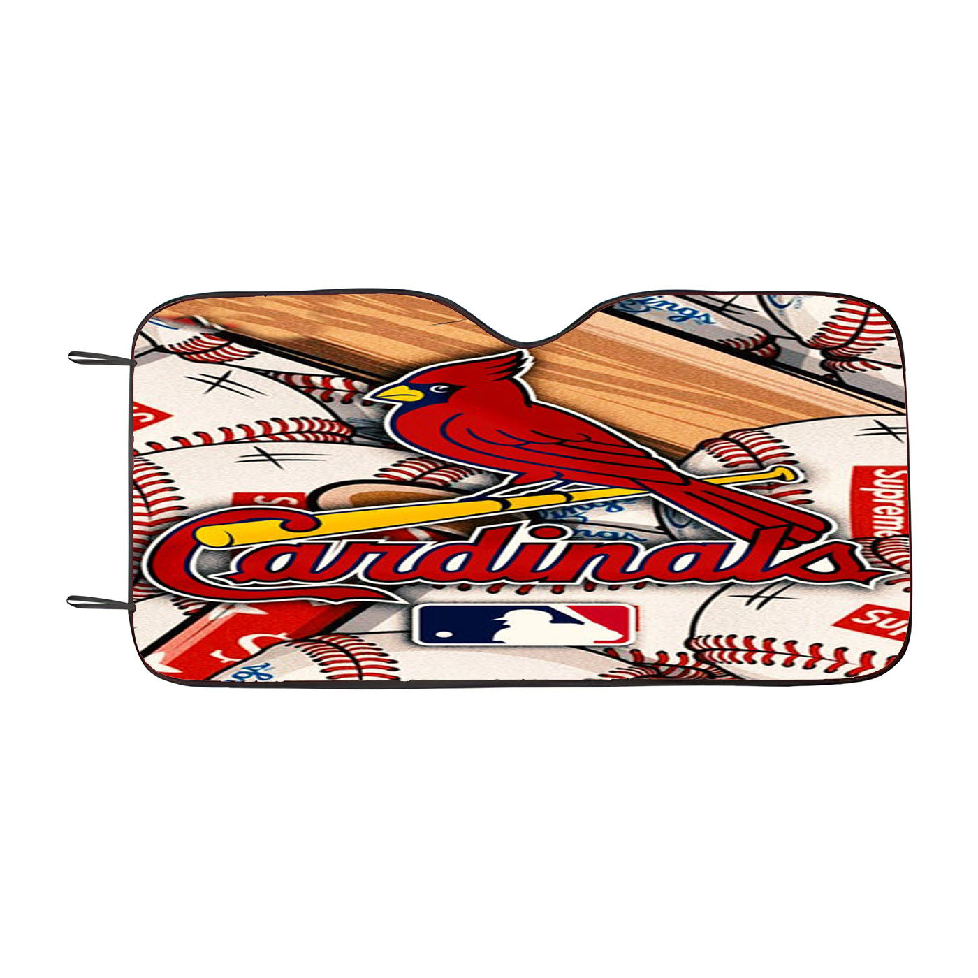 St Louis Cardinals Logo Jersey Car Auto Sun Shade Windshield Cover