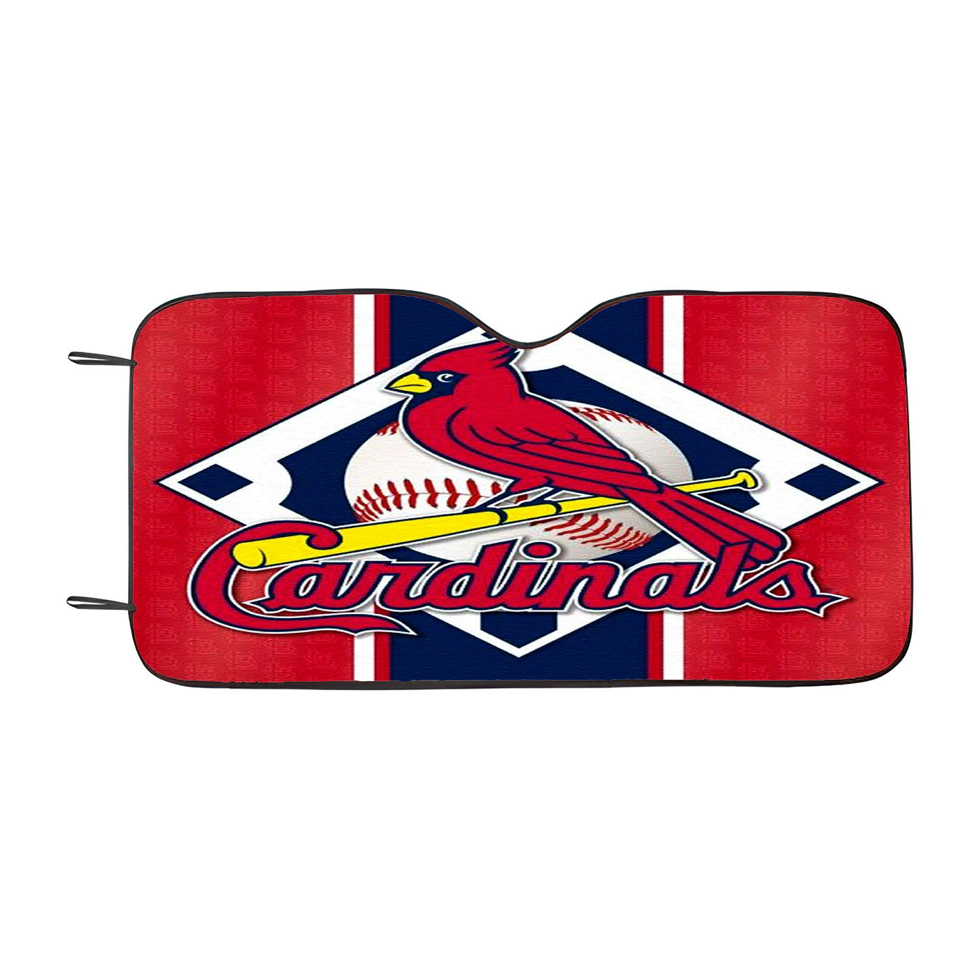St Louis Cardinals Logo Red Car Auto Sun Shade Windshield Cover