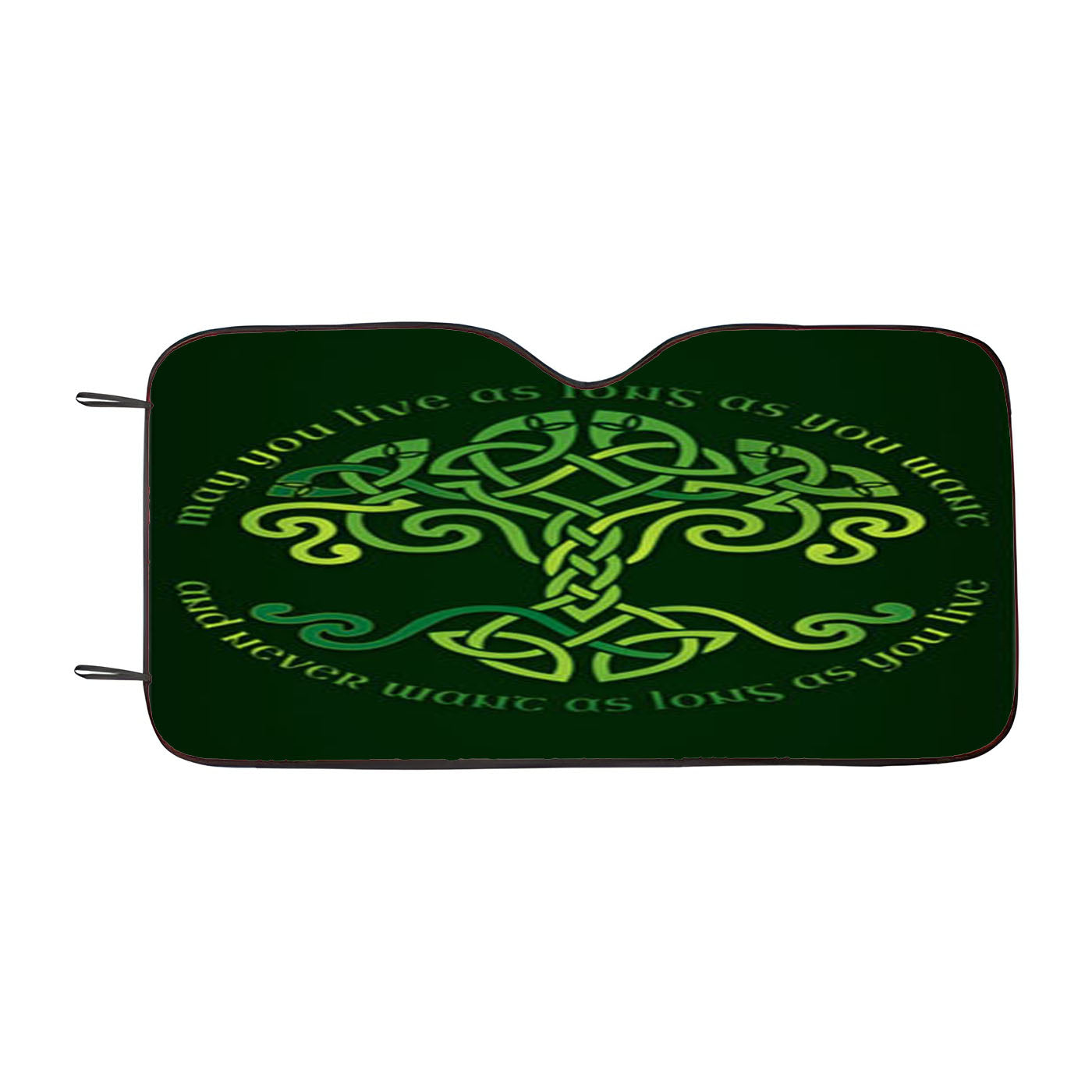 St Patricks Day Quotes Car Auto Sun Shade Windshield Cover