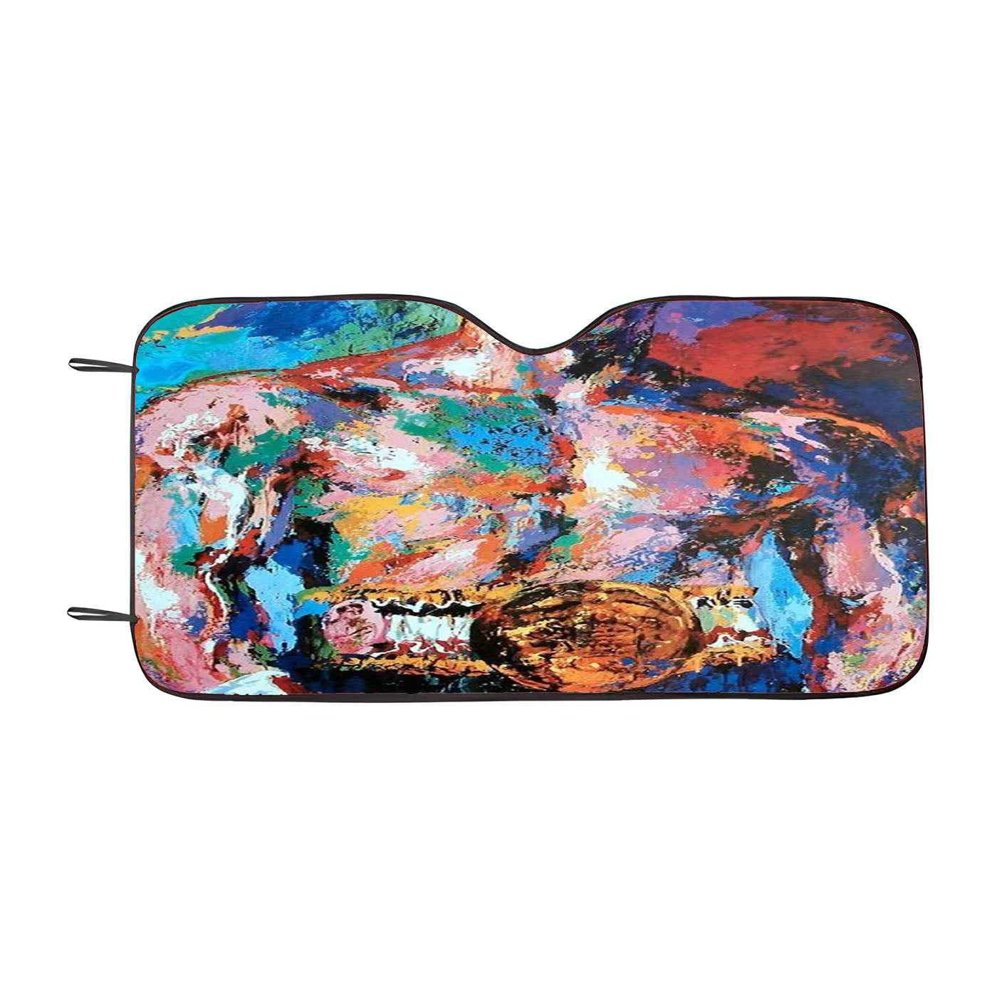 Stallone Rocky Balboa Art Car Auto Sun Shade Windshield Cover