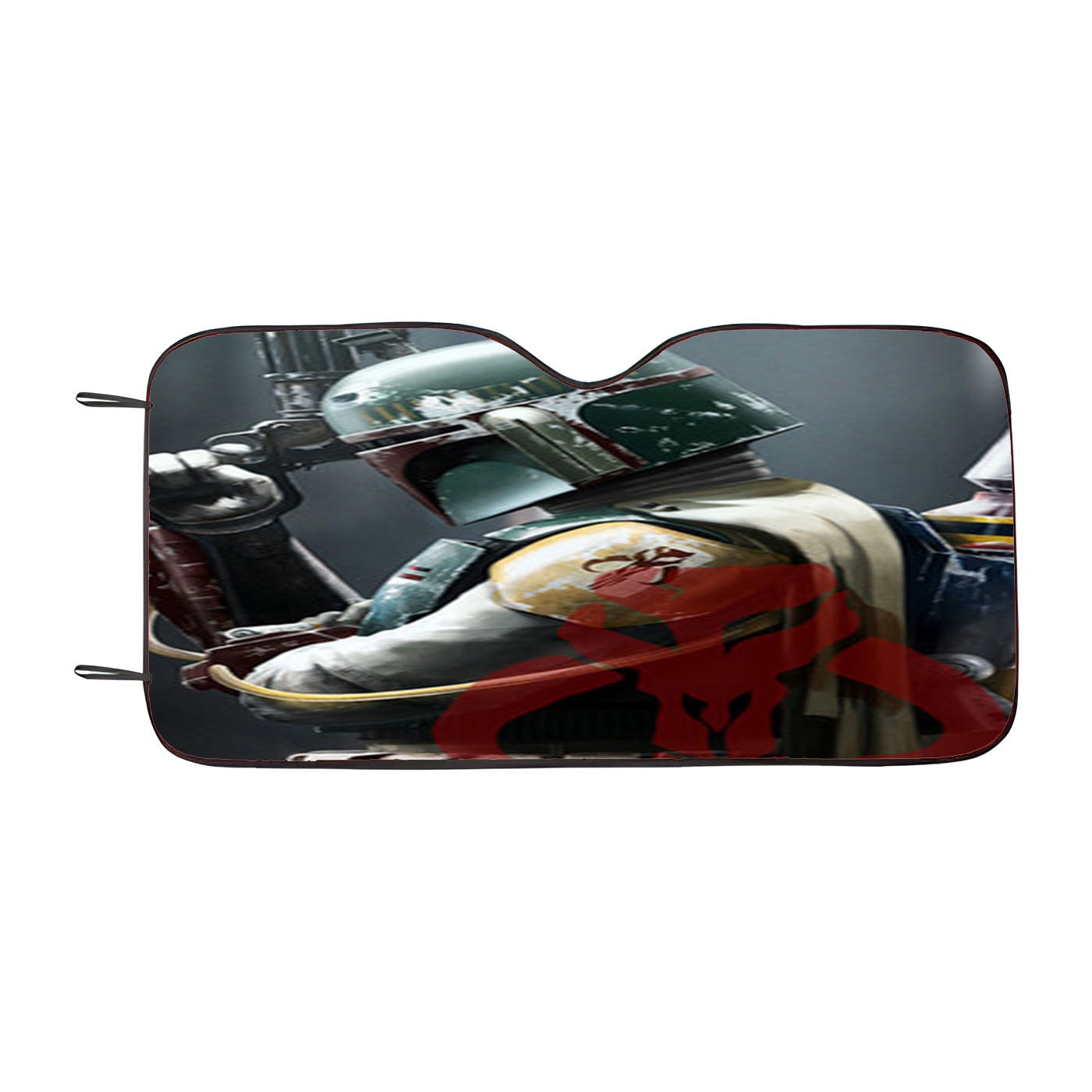 Star Wars Boba Fett Cool Car Auto Sun Shade Windshield Cover