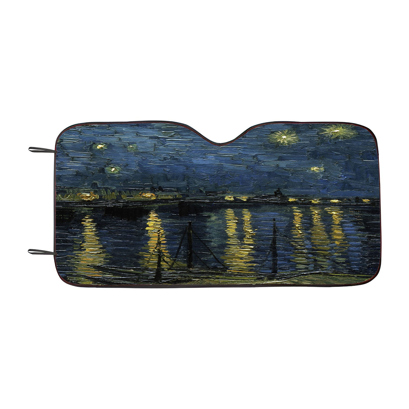 Starry Night Van Gogh Car Auto Sun Shade Windshield Cover