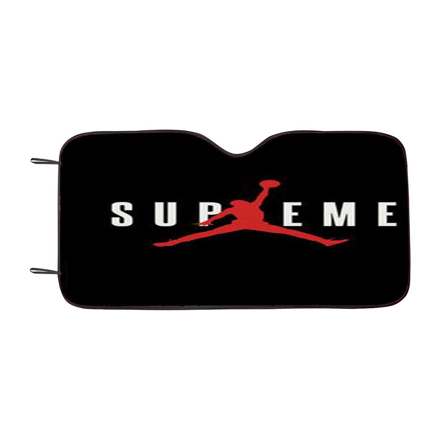 Supreme Jordan White Car Auto Sun Shade Windshield Cover
