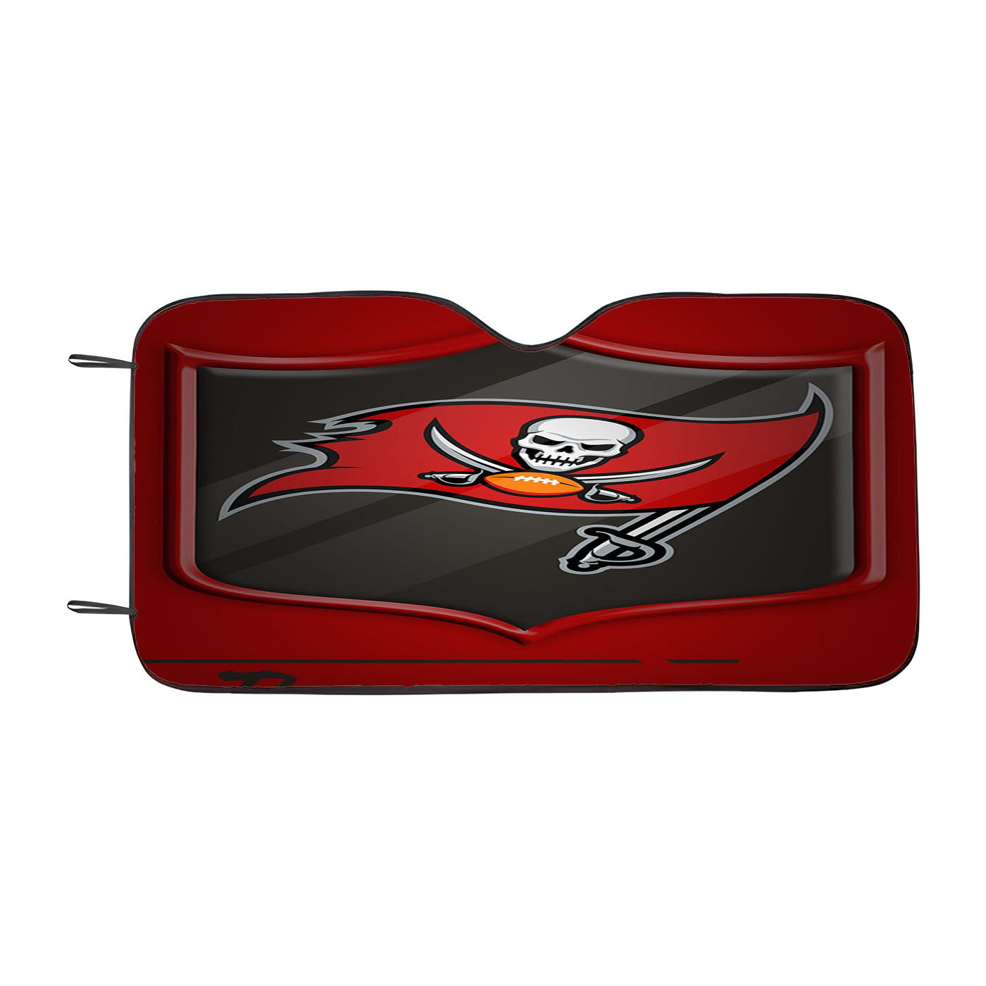 Tampa Bay Bucs, Black, Buccaneers, Florida Car Auto Sun Shade Windshield Cover