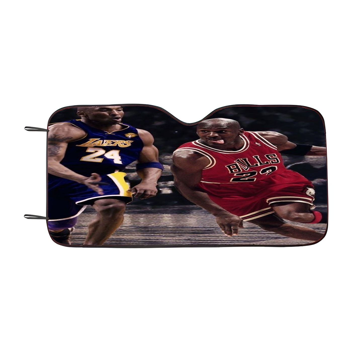 Two Legend Jordan Vs Kobe Nba Car Auto Sun Shade Windshield Cover