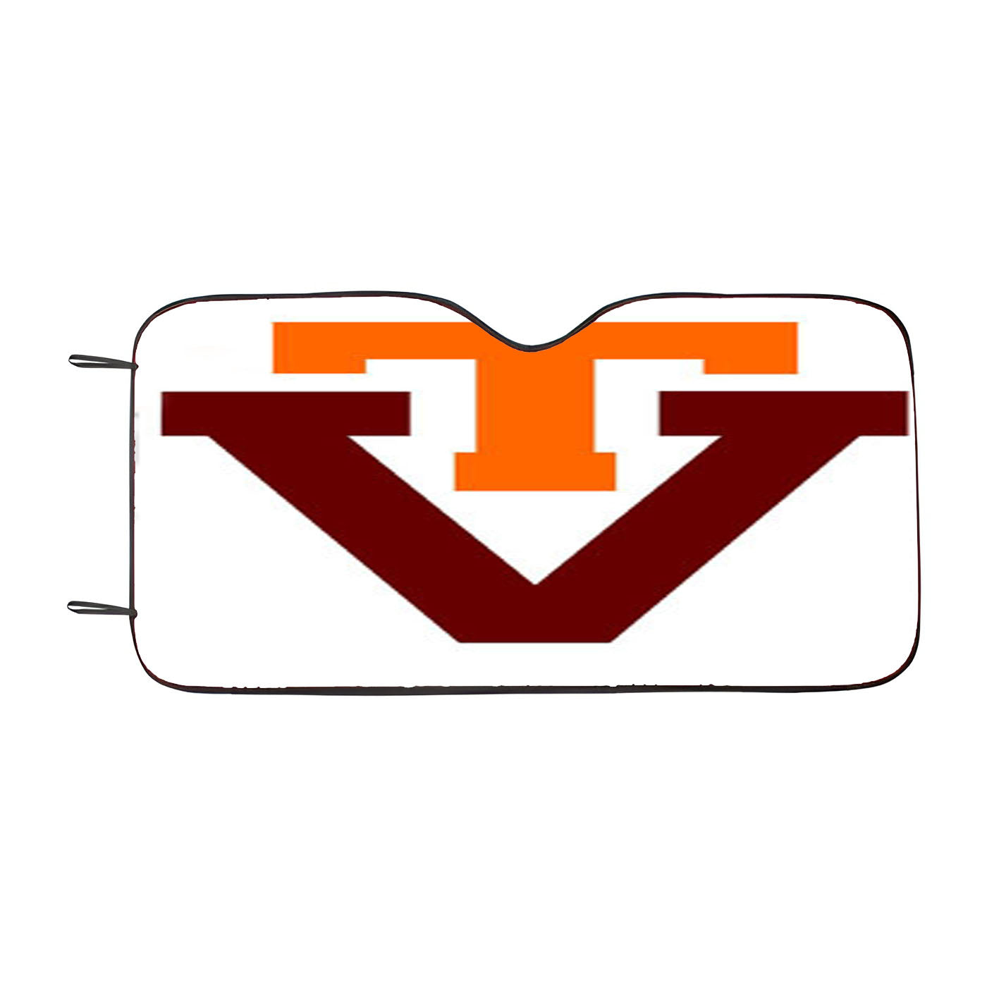 Virginia Tech Car Auto Sun Shade Windshield Cover