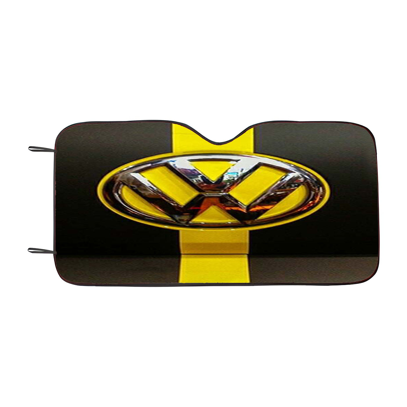 Vw Volkswwagen Hood Emblem Car Auto Sun Shade Windshield Cover