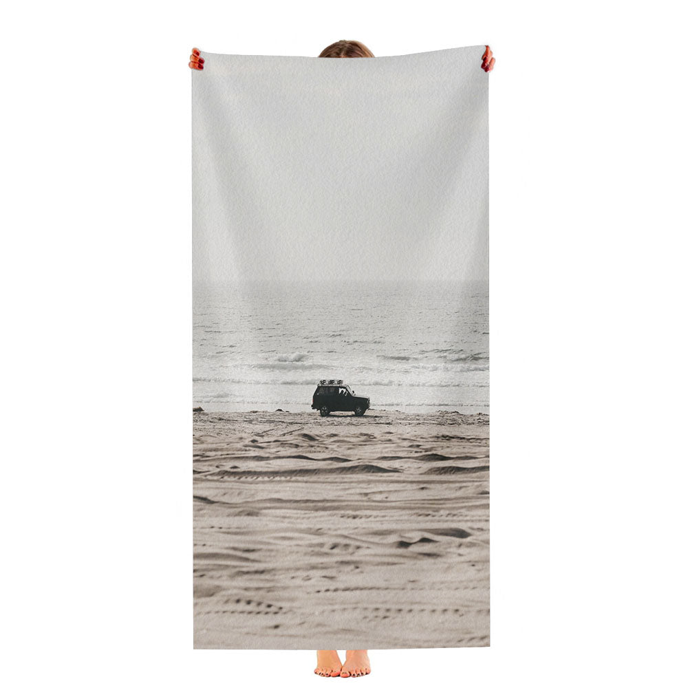 Beach Jeep August Ultra-Soft Luxury Bathroom Towels