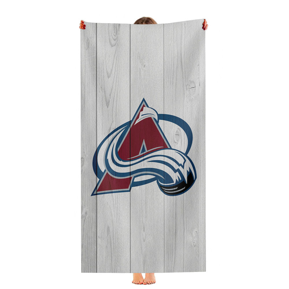 Colorado Avalanche Nhl Logo Ultra-Soft Luxury Bathroom Towels