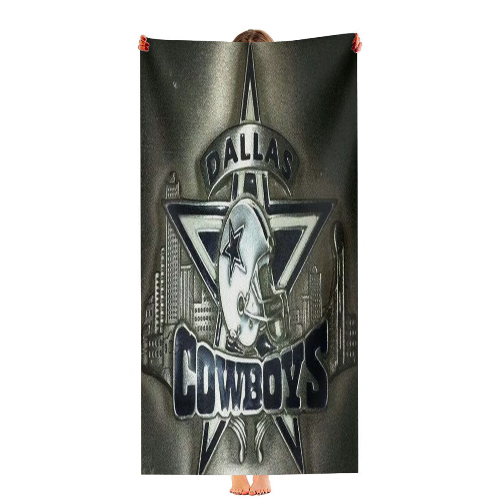 Dallas Cowboys Nfl 2 Ultra-Soft Luxury Bathroom Towels