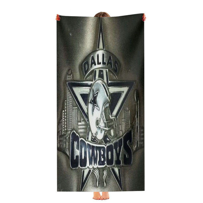 Dallas Cowboys Nfl 2 Soft Luxury Bathroom Towels