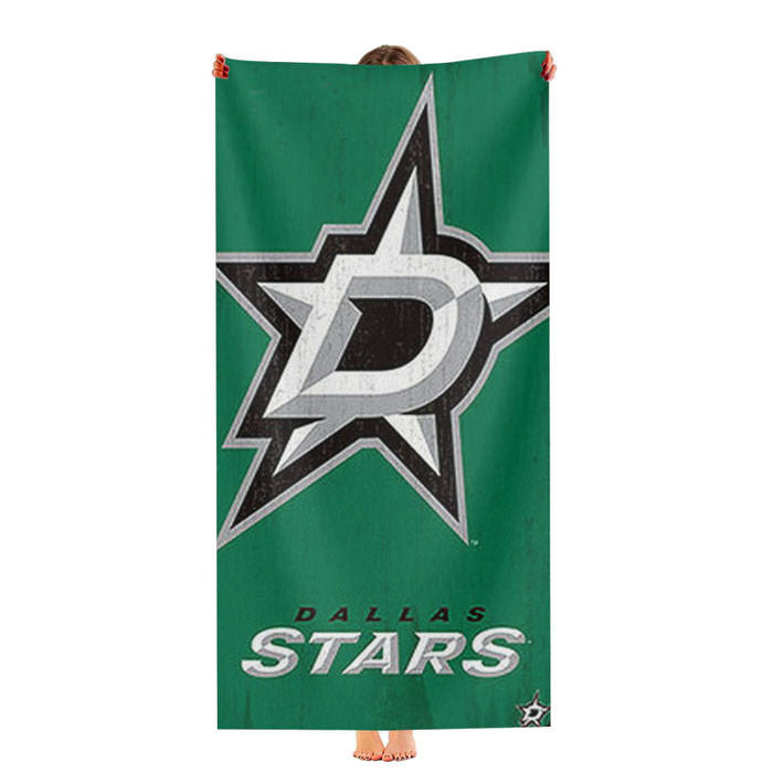 Dallas Stars Logo Soft Luxury Bathroom Towels