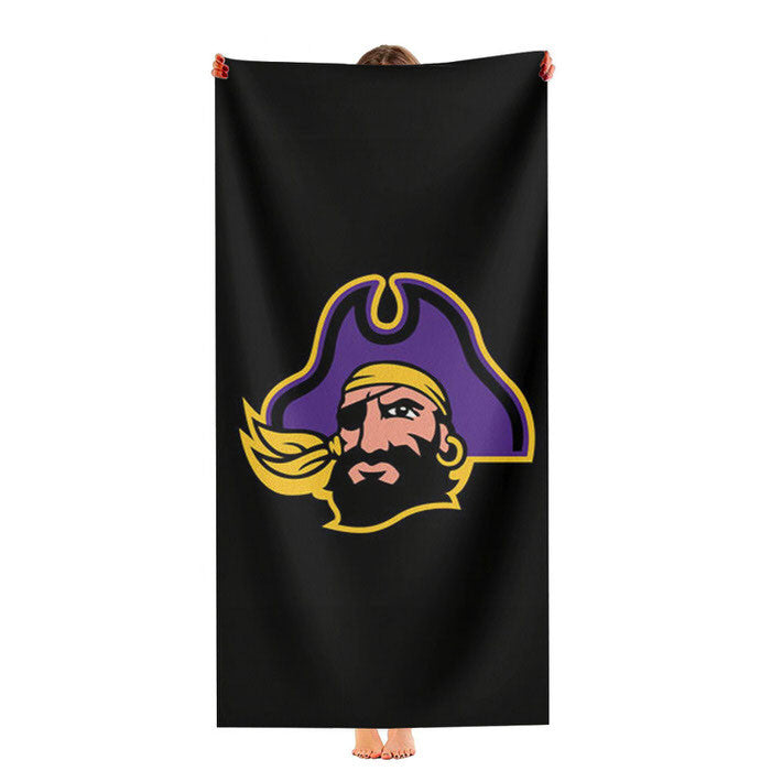 East Carolina Pirates Logo Soft Luxury Bathroom Towels