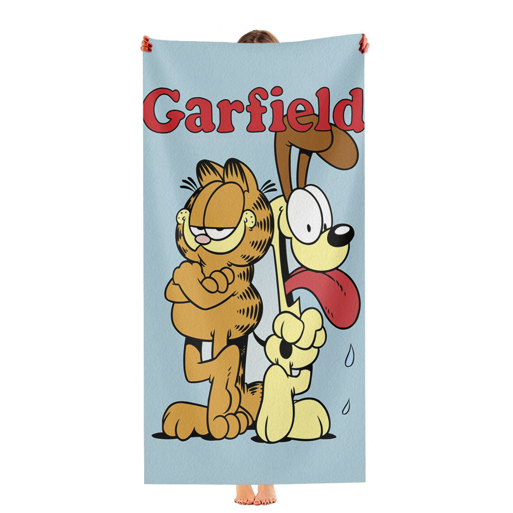 Garfield And Dog Ultra-Soft Luxury Bathroom Towels