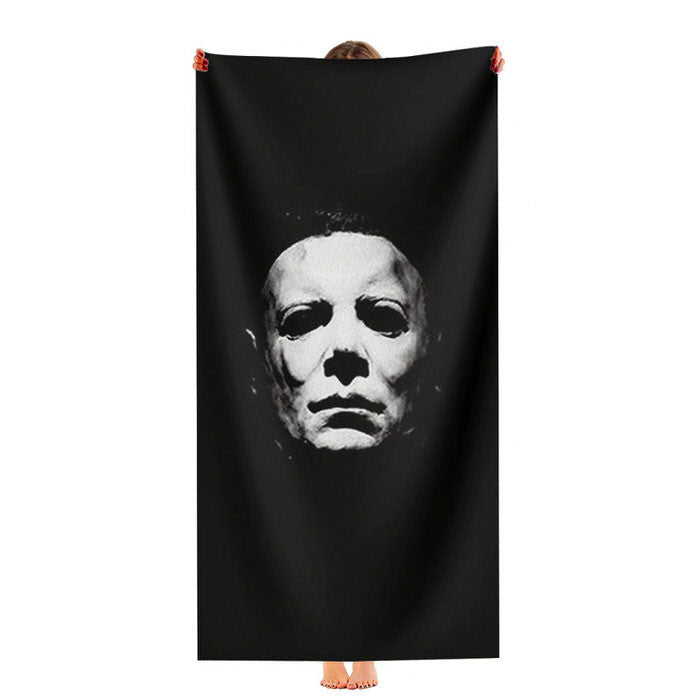Halloween Michael Myers Soft Luxury Bathroom Towels