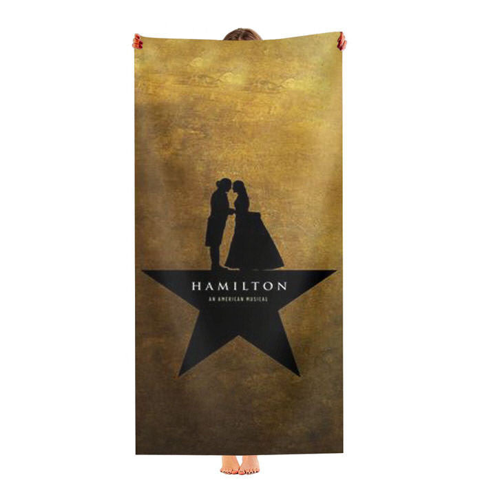 Hamilton And Eliza Kiss Musical Soft Luxury Bathroom Towels
