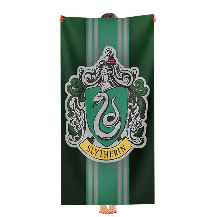 Harry Potter The Duality Of Slytherin Soft Luxury Bathroom Towels