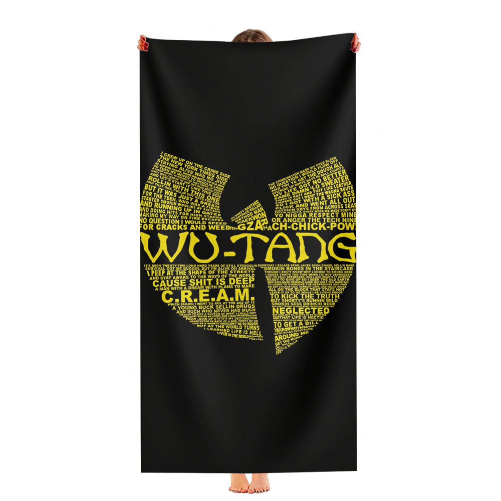 Hip Hop Rap Wu Tang Clan Ultra-Soft Luxury Bathroom Towels