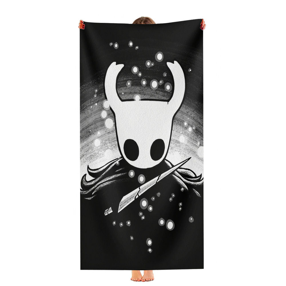 Hollow Knight Fanart Ultra-Soft Luxury Bathroom Towels