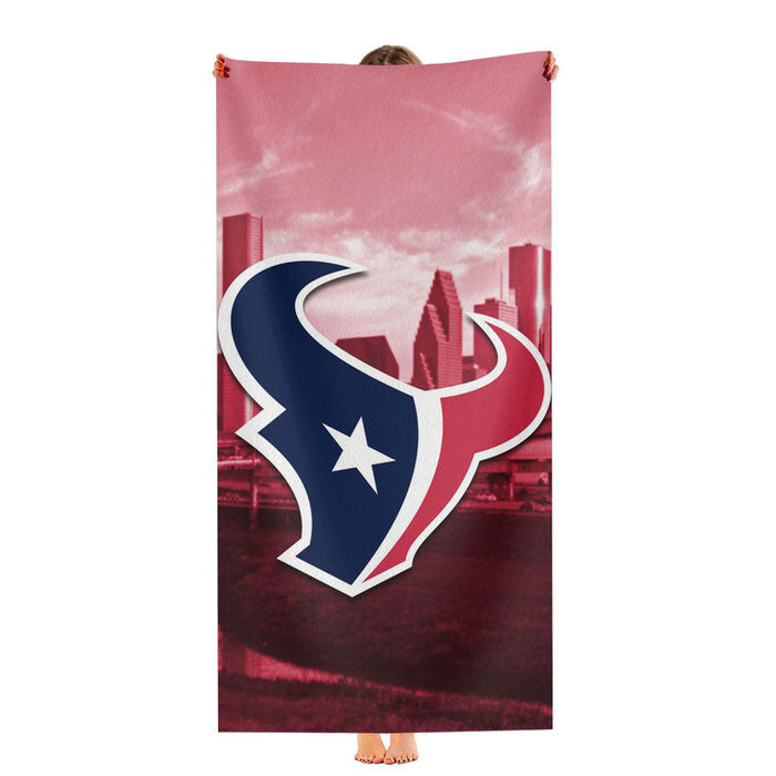 Houston Texans Soft Luxury Bathroom Towels