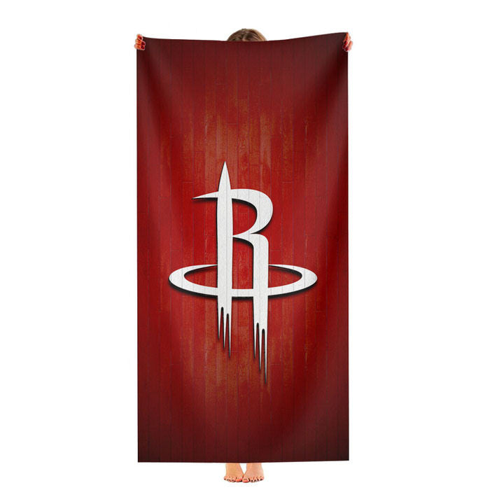 Huston Rockets Hardwood Soft Luxury Bathroom Towels