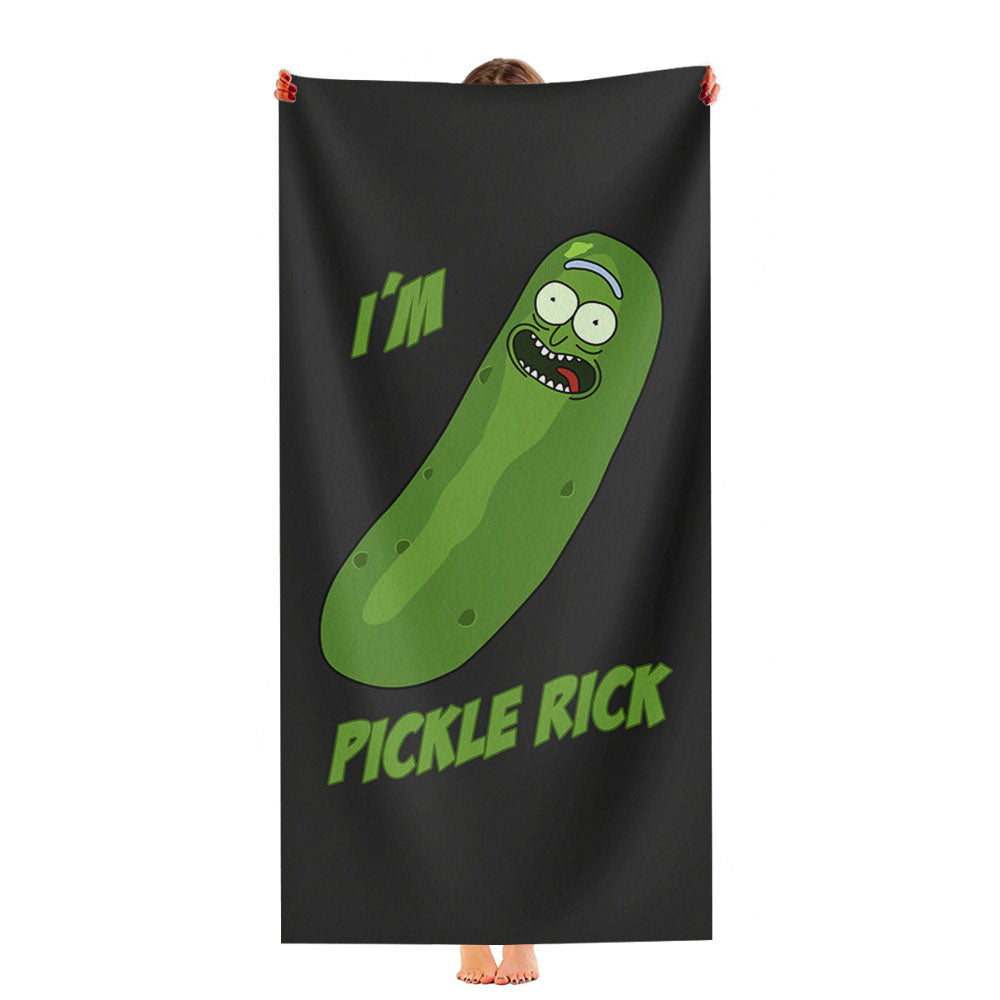 Im Pickle Rick Ultra-Soft Luxury Bathroom Towels
