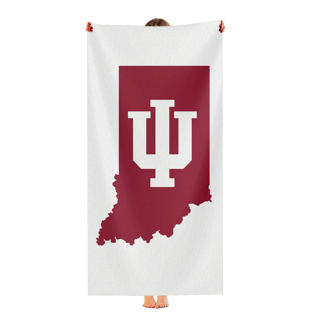 Indiana Hoosiers Ultra-Soft Luxury Bathroom Towels
