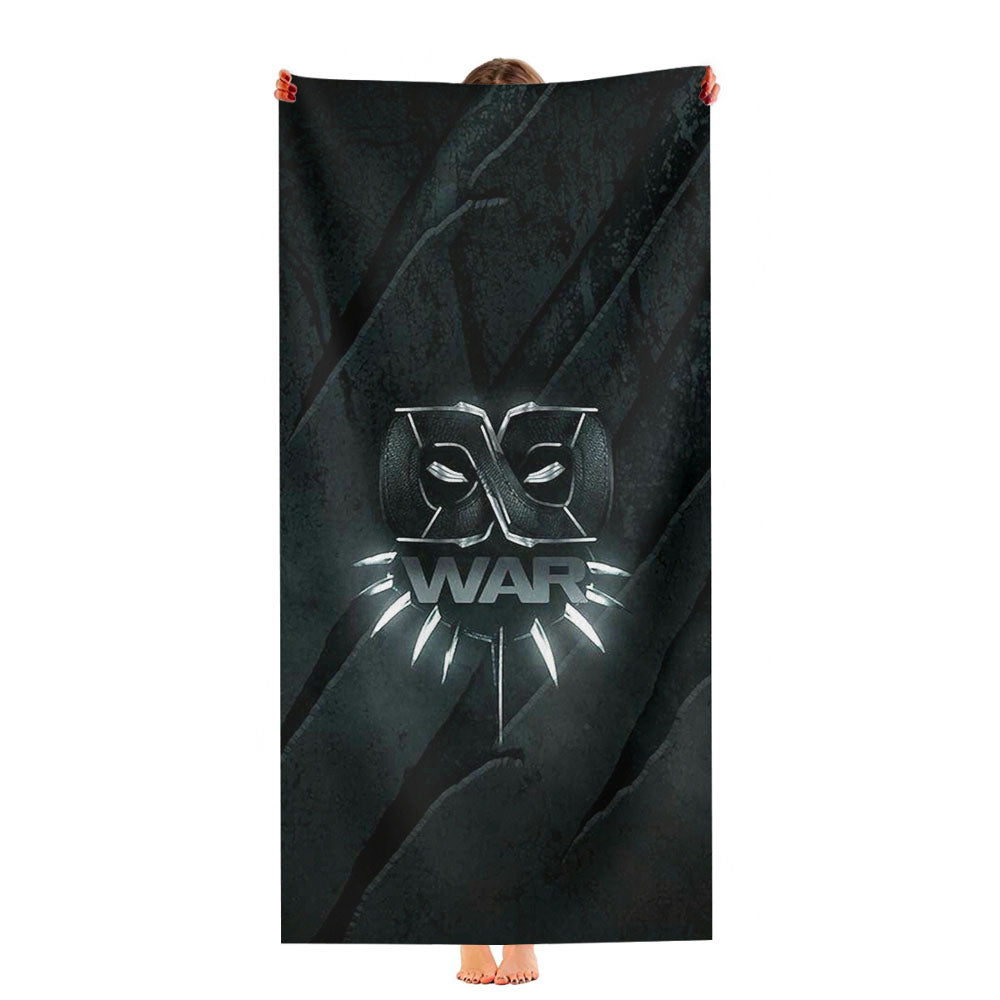 Infinity War Poster Black Panther Ultra-Soft Luxury Bathroom Towels