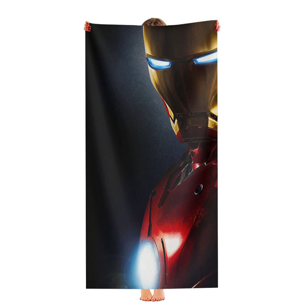 Iron Man Mark Iii Ultra-Soft Luxury Bathroom Towels