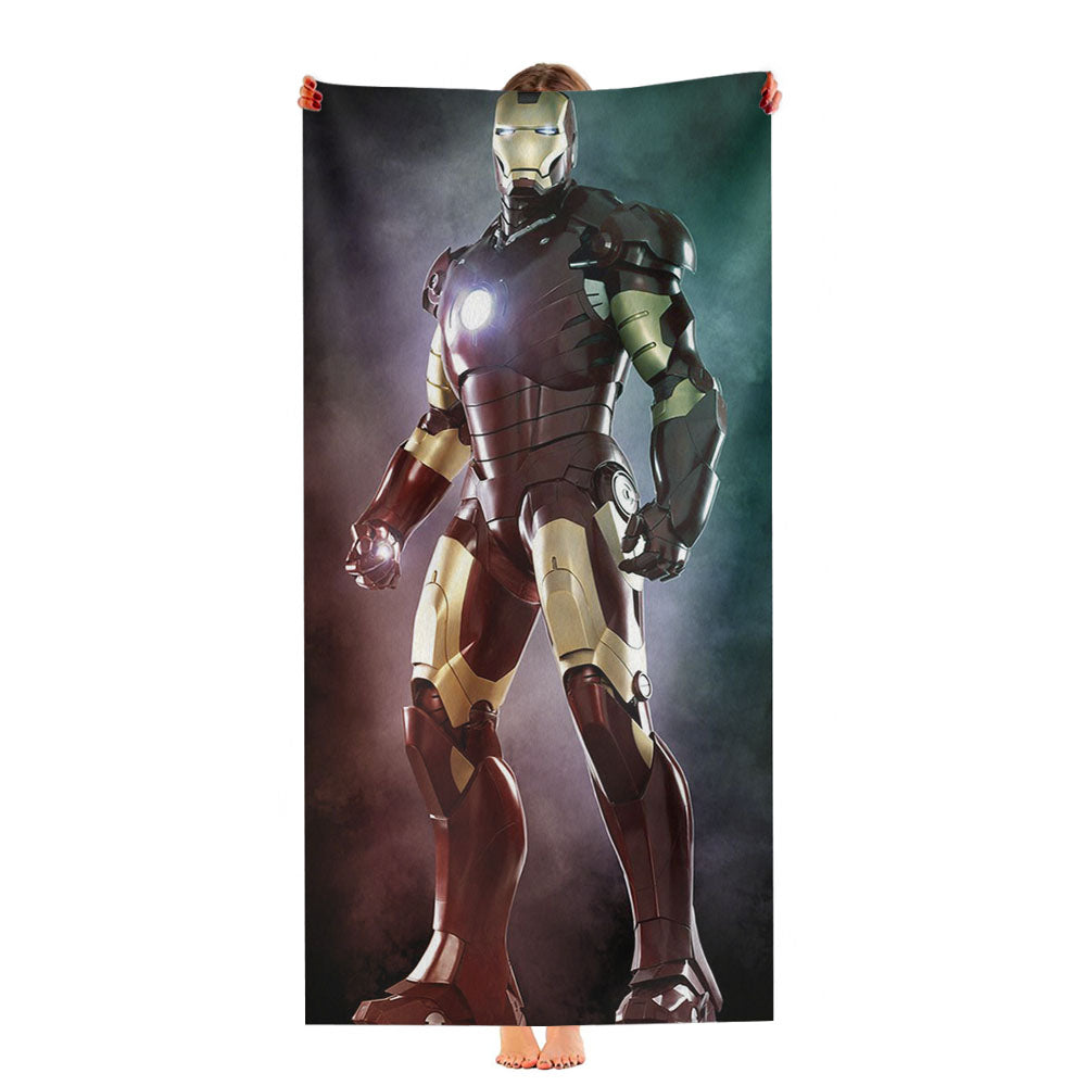 Iron Man Universe Ultra-Soft Luxury Bathroom Towels