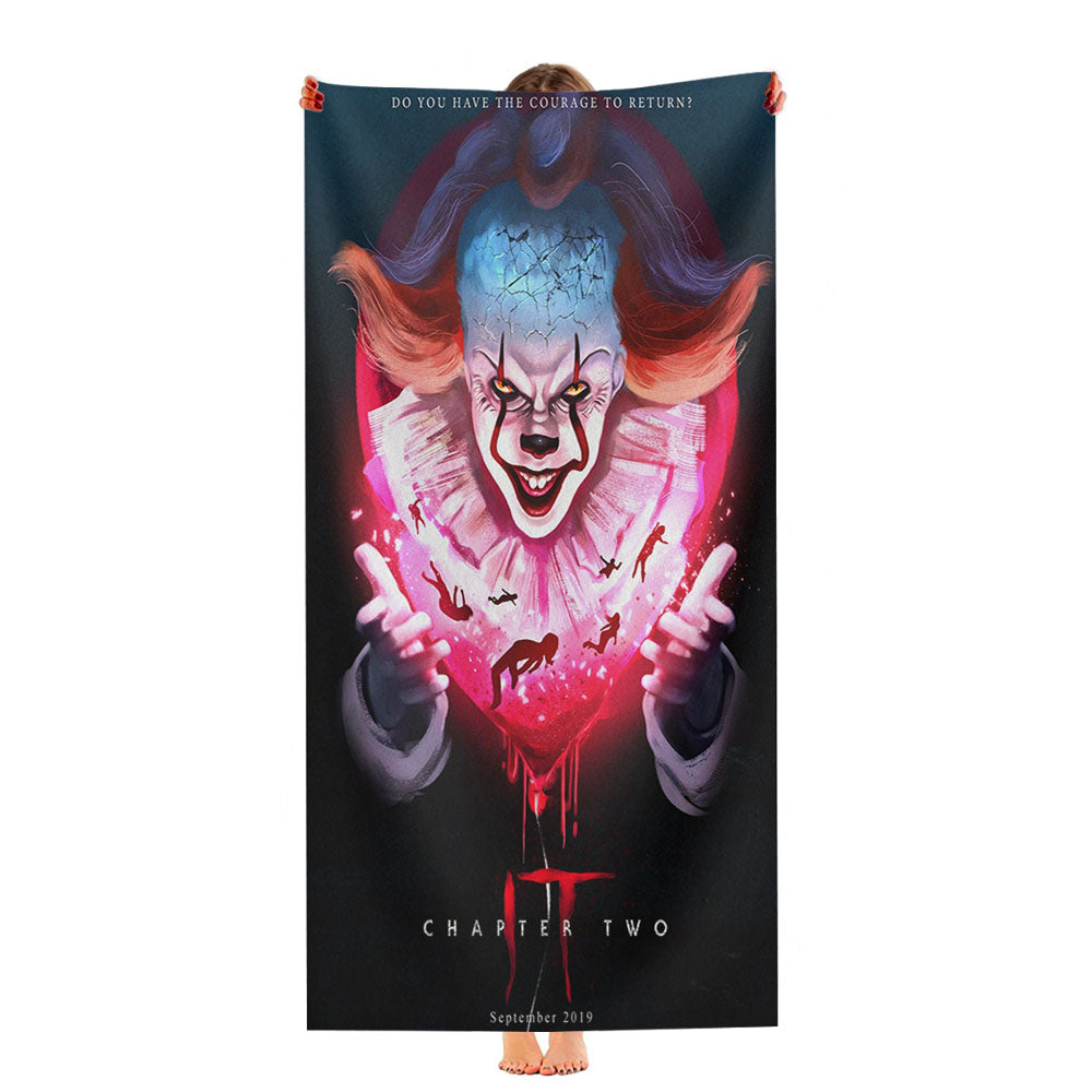 It Chapter Two Rick And Morty Ultra-Soft Luxury Bathroom Towels