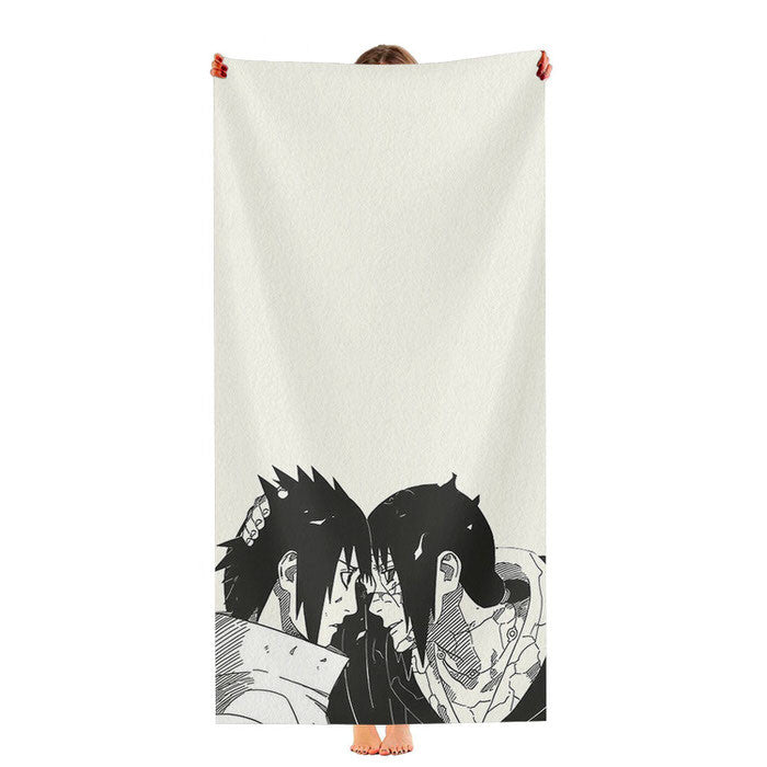 Itachi Sasuke Soft Luxury Bathroom Towels