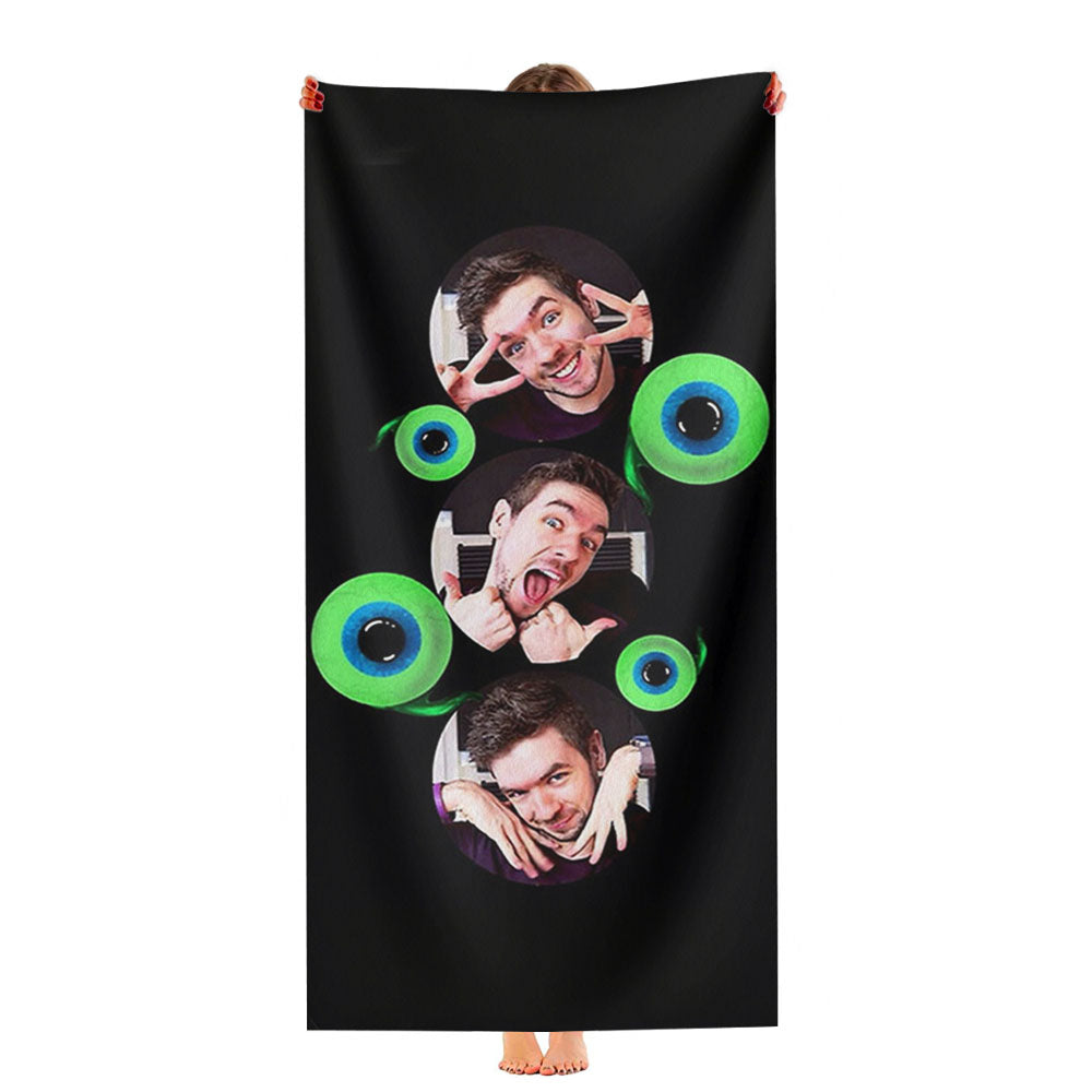 Jacksepticeye Ultra-Soft Luxury Bathroom Towels