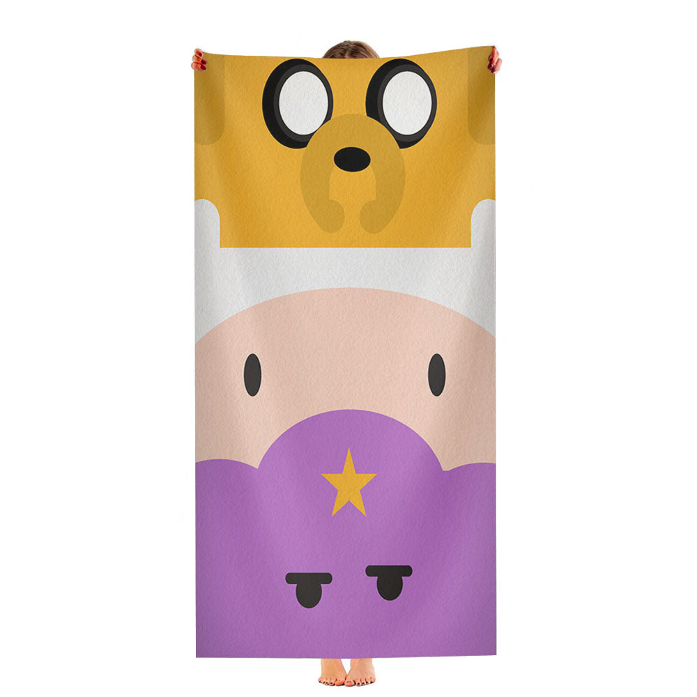 Jake Finn Lumpy Space Ultra-Soft Luxury Bathroom Towels