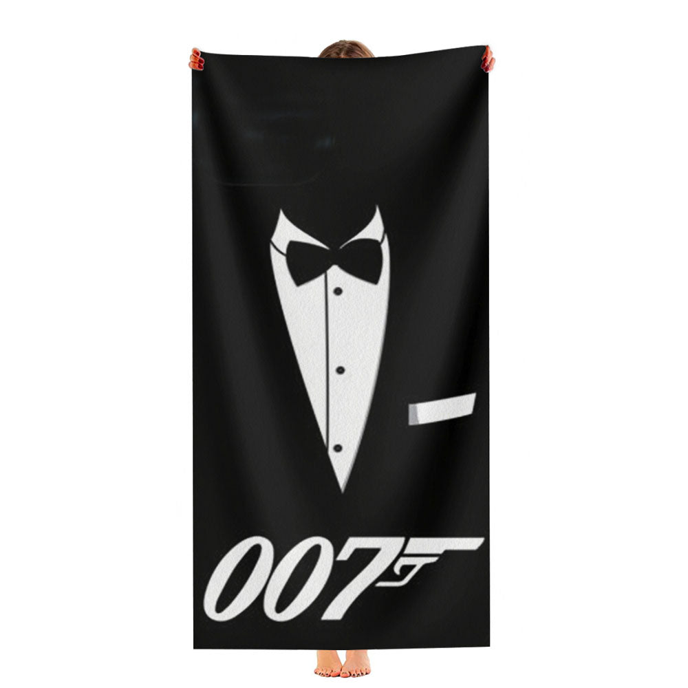 James Bond 007 Ultra-Soft Luxury Bathroom Towels