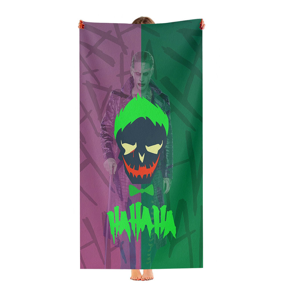 Jared Leto Joker Hero Ultra-Soft Luxury Bathroom Towels