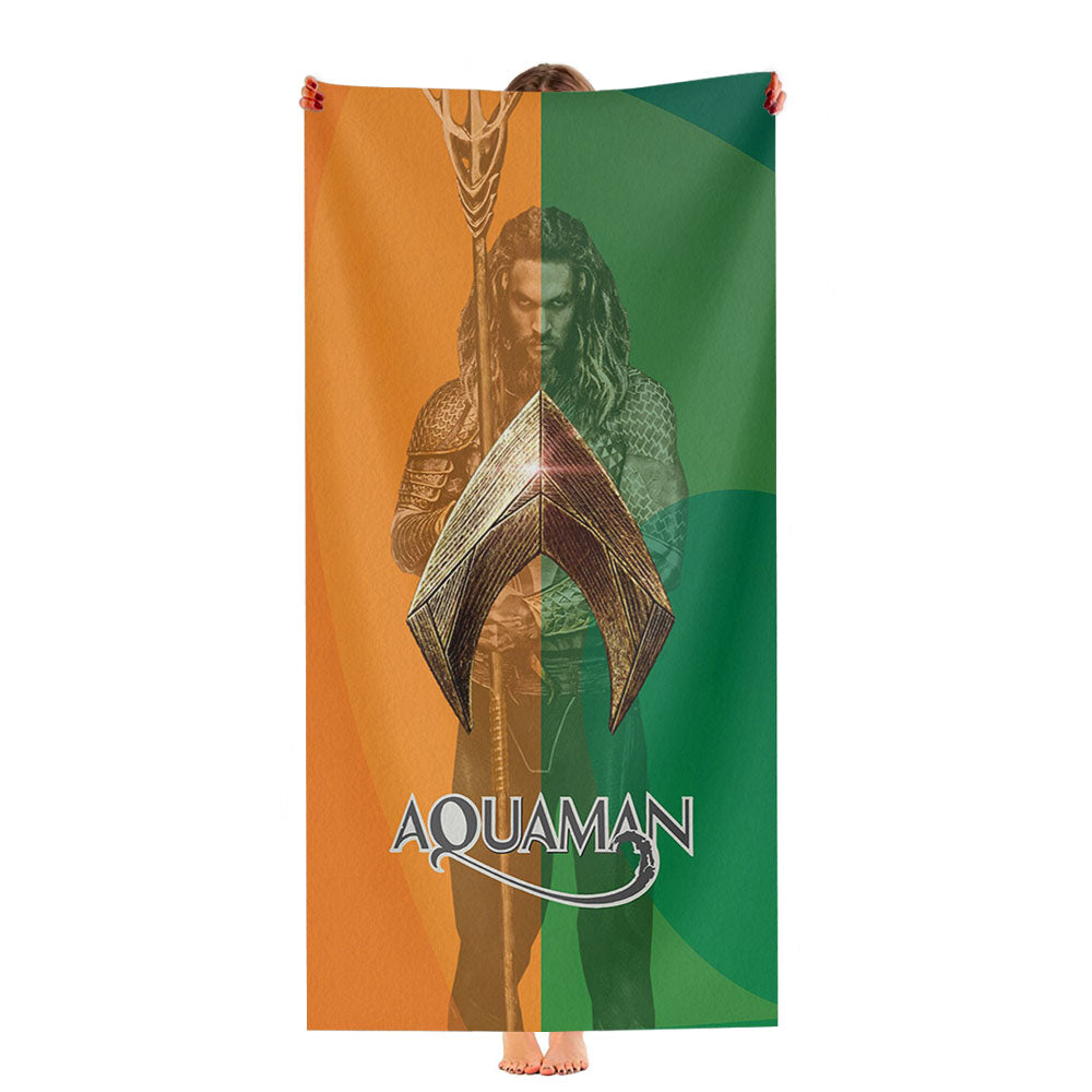 Jason Momoa Aquaman Hero Ultra-Soft Luxury Bathroom Towels