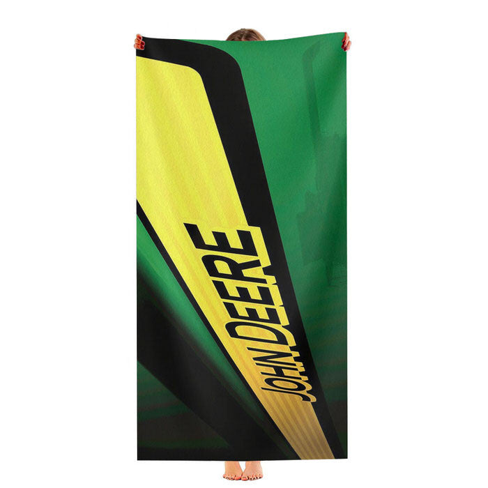John Deere Green Wallpaper Soft Luxury Bathroom Towels