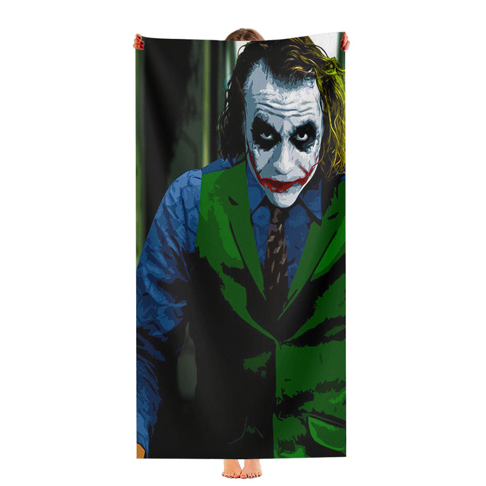 Joker Artwork Ultra-Soft Luxury Bathroom Towels