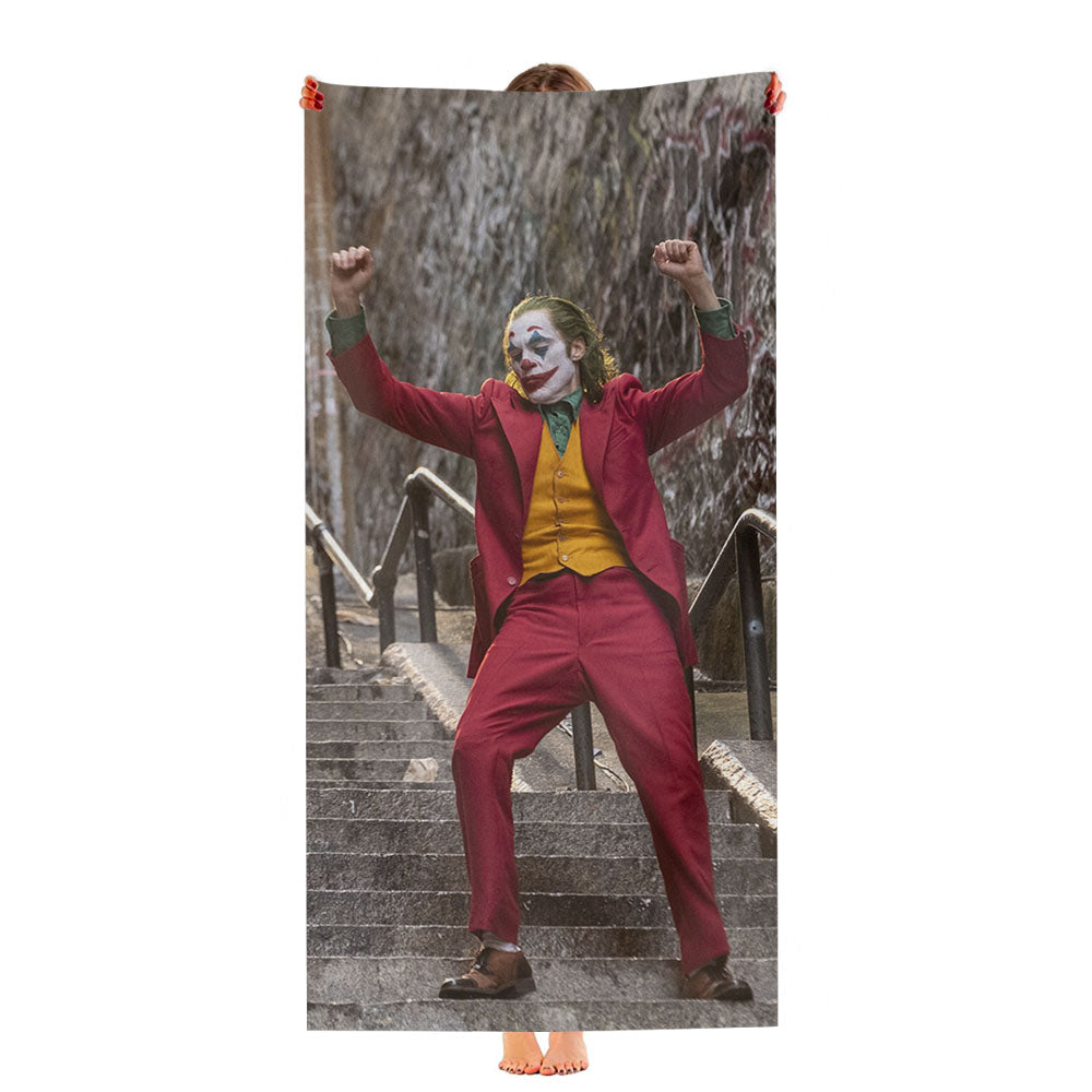 Joker Dancing Meme Ultra-Soft Luxury Bathroom Towels